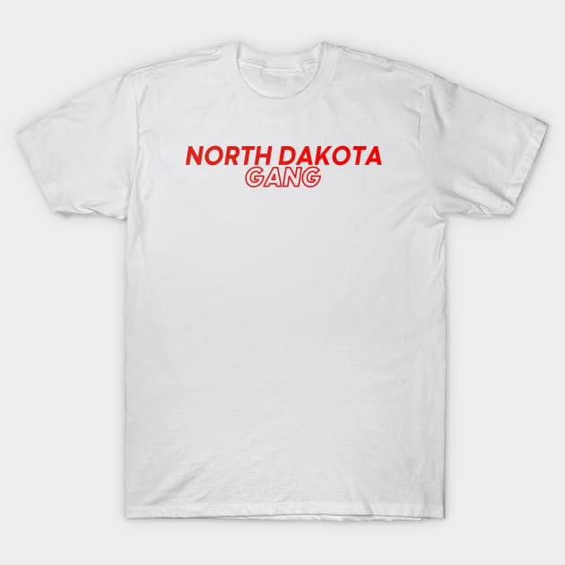 North Dakota T-Shirt by DeekayGrafx